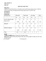 KIEM TRA 1 TIET KI 2(co ma tran)