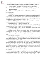 Hoàn thiện kế toán bán hàng và xác định kết quả bán hàng tại Công ty Cổ phần Thương mại quốc tế Gia Nguyên