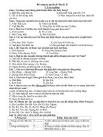 de cuong on tap dia 8,9 ki II