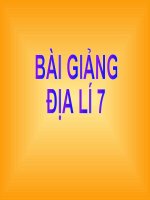 thiên nhiên châu âu (tiết 2)