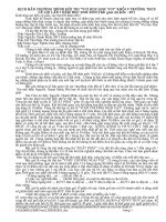 Kịch bản và câu hỏi DVĐH