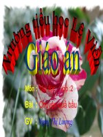 Tap doc 2: Chuyện Quả Bầu