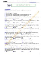 Ôn tập kiểm tra chương 3_Tĩnh học vật rắn_Chuyên đề bồi dưỡng Vật lý 10