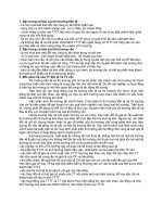 Các vấn đề liên quan đến Thị trường tài chính