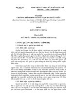 tài liệu bồi dưỡng quản lý nhà nước ngạch chuyên viên