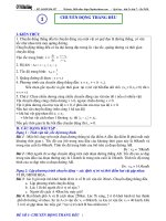 Chuyển động thẳng đều_Chuyên đề bồi dưỡng Vật lý 10