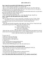 Đề cương ôn tập Lịch sử 6 học kì 2 (2010-2011).