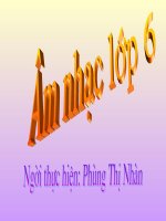 Tiết 31 Âm nhạc lớp 6