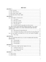 đồ án không khí trường đại học công nghiệp hà nội