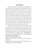 luận văn quản trị kinh doanh Giải pháp nâng cao hiệu quả tổ chức, sử dụng vốn kinh doanh ở Công ty cổ phần công nghệ môi trường xanh SERAPHIN