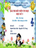 Học hát : Nắng Sớm, Nghe hát Trời nắng, trời mưa , trò chơi Ô cửa bí mật