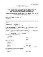 Xây dựng mô hình ứng dụng và chuyển giao  khoa học và công nghệ phục vụ phát triển kinh tế xã hội nông thôn và miền núi giai đoạn từ nay đến năm 2010