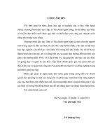 luận văn thạc sĩ tài chính ngân hàng Hoàn thiện phân cấp quản lý ngân sách nhà nước trong giai đoạn hiện nay.DOC