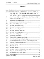 luận văn khách sạn du lịch Một số biện pháp nhằm nâng cao hiệu quả kinh doanh của khách sạn LAN MỸ ĐỨC