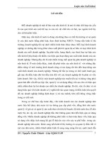 luận văn quản trị kinh doanh Vốn kinh doanh và những biện pháp nâng cao hiệu quả sử dụng vốn kinh doanh ở Công ty TNHH thương mại và dịch vụ Dung Thọ”
