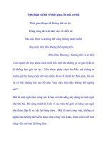 Nghị luận xã hội về thời gian, lời nói, cơ hội