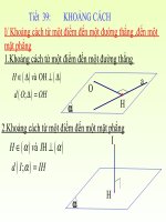 Khoảng cách - HH 11