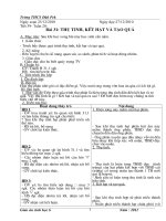 GIÁO ÁN SINH 6 KÝ ii