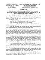 Kết luận buổi họp giao ban trực tuyến giữa học kỳ 2 năm học 2010-2011