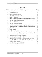 Báo cáo tổng hợp về tình hình hoạt động sản xuất kinh doanh tại Công ty cổ phần đầu tư và xây dựng Hoàng Liên Sơn