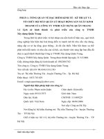 Báo cáo thực tập tổng hợp tại công ty tnhh xây dựng quân trang