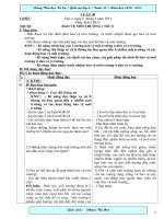 GIAO AN LOP 4 KNS - TUAN 30 - 3 COT