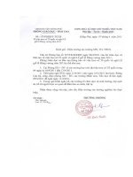 Số: 71/PGDĐT-TCCB ngày 07/4/2011 v/v treo cờ Tổ quốc và nghỉ lễ Giỗ tổ Hùng Vương năm 2011