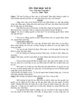 Hướng dẫn ôn thi môn Giáo dục Công dân 7 HKII năm học 2009-2010