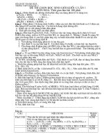 đề thi và nhận xét hs giỏi