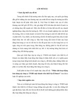 luận văn quản trị kinh doanh Phân tích hoạt động bán hàng tại công ty TNHH một thành viên thiết bị số Dmart