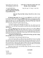Kiểm tra đánh giá hiện trạng thiết bị và lập kế hoạch về nhu cầu trang bị thiết bị bổ sung.