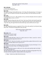 CHƯƠNG TRÌNH ÔN TẬP TOÁN LỚP 5 THI LÊN LỚP 6