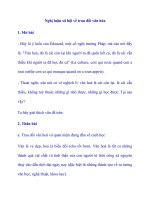 Nghị luận xã hội về trau dồi văn hóa