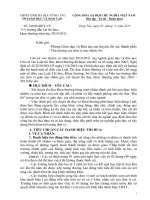 Hướng dẫn xét thi đua,  khen thưởng năm học 2010-2011