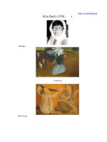 Họa sĩ Kim Bạch