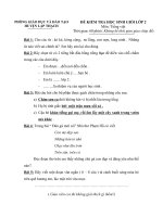 HẮC HẢI - ĐỀ KSCL HSG LỚP 2-TV