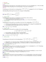 Các bài toán pp toa độ trong KG thi ĐH-CĐ từ 2002-2010