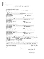 Phiếu phỏng vấn hộ nghèo