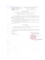 Số: 58/QĐ-PGDĐT ngày 06/4/2011 Quyết định Chứng nhận học sinh giỏi cấp tiểu học vòng huyện năm học 2010 - 2011