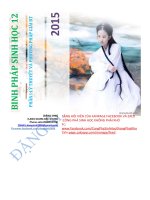 BINH PHÁP SINH học 12 ,lý thuyết và phương pháp giải bài tập sinh học 12