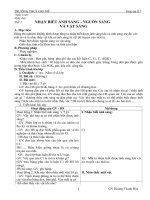 giáo án vật lí 7