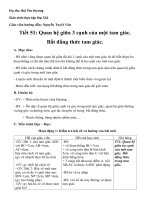 bất đẳng thức trong tam giác