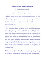 Nghị luận xã hội về tình mẫu tử bài viết 1