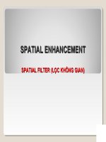 Bài giảng địa tin học   chuyển đổi ảnh tăng cường không gian