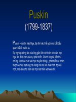 VAN DE TU DO TRONG THO PUSKIN