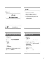 Slide môn quản trị chiến lược (thầy Đoàn Xuân Hậu): Chương 7: Chiến lược cấp đơn vị kinh doanh