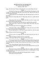 Hướng dẫn ôn thi môn Giáo dục Công dân 6 HKI năm học 2010-2011