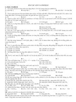 bài tập trắc nghiệm và tự luận axit hay