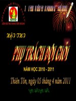 Hội thi Phụ trách Đội giỏi