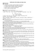 on tap hóa 11 nâng cao HKII